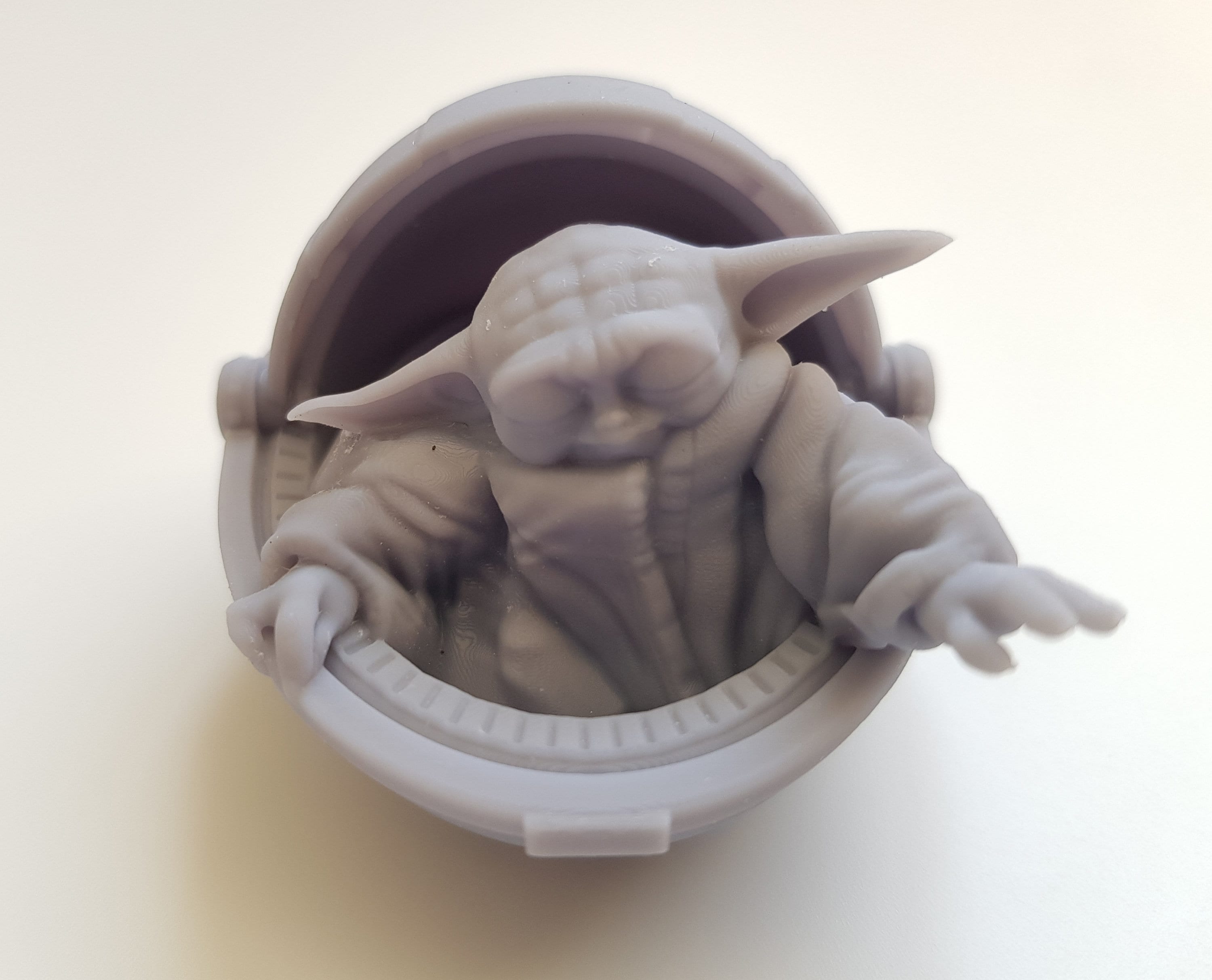 The Child Baby Yoda in Floating Crib Etsy UK