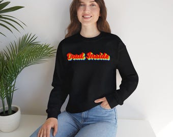 Funny Dead Inside Unisex Sweatshirt, Sarcastic Crewneck Jumper, Dark Humor Pullover, Sardonic Hoodie, Morbid Comfort Clothing