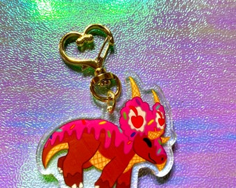 Dino Liebhaber Dessert Themen Dino Keychain