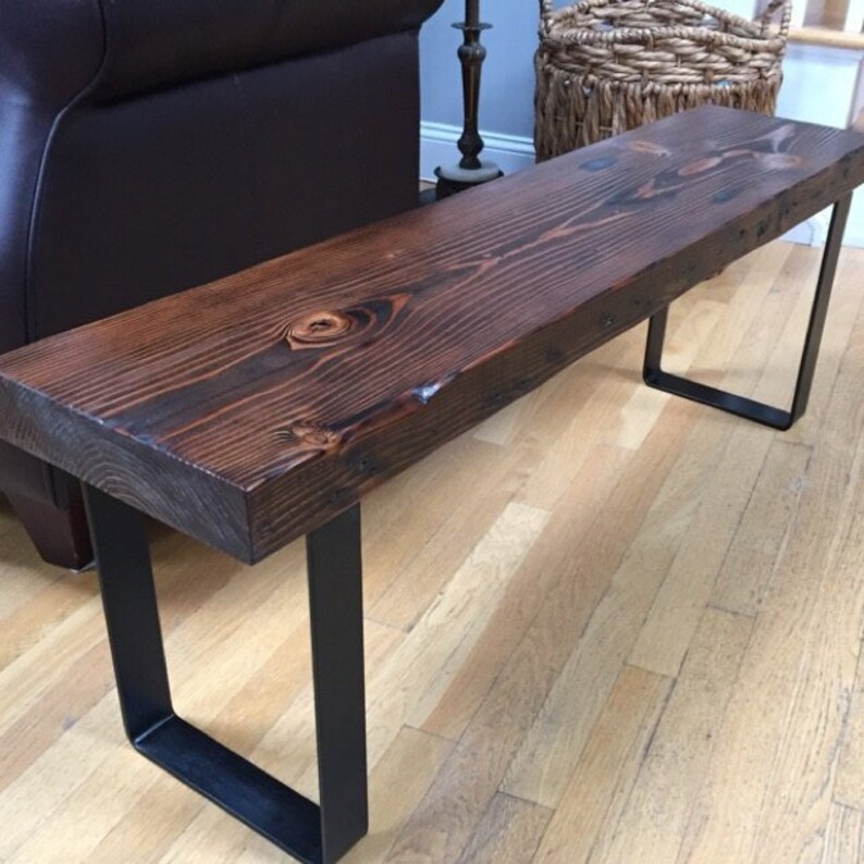 3 Wide x .25 Thick Flat Bar Square Table Legs Etsy