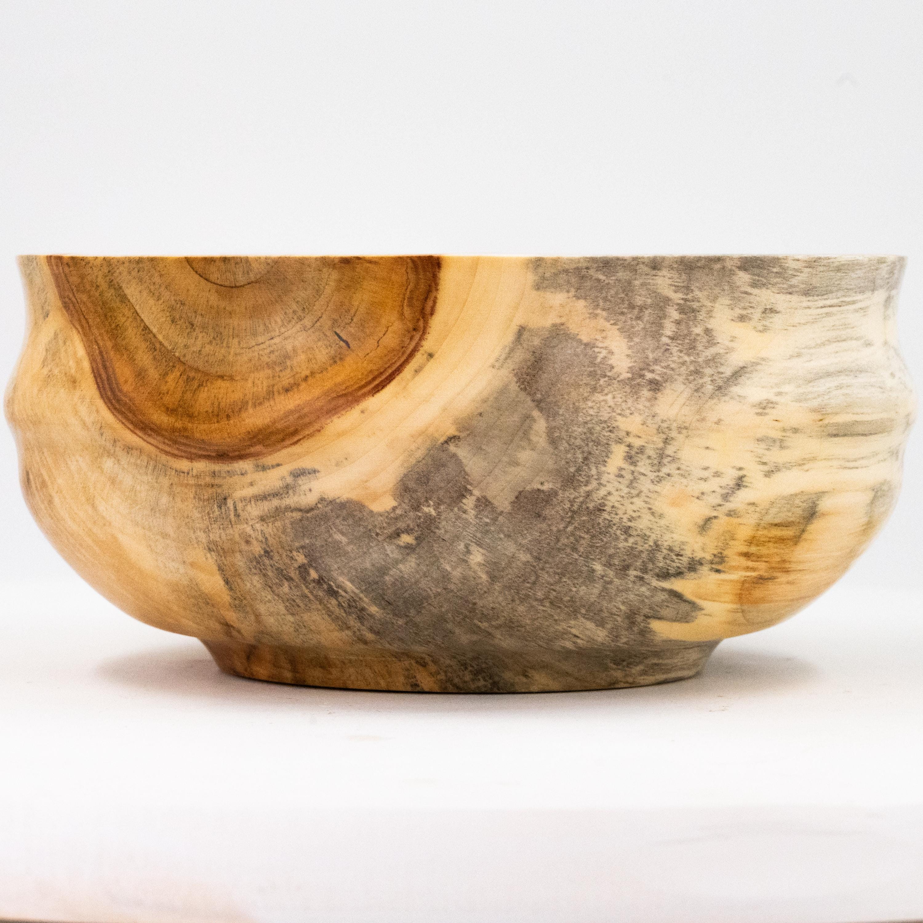Stunningly Figured Aspen Bowl - Gallery Quality