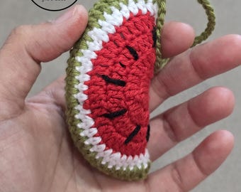 Watermelon slice bag accessory | Car accessory