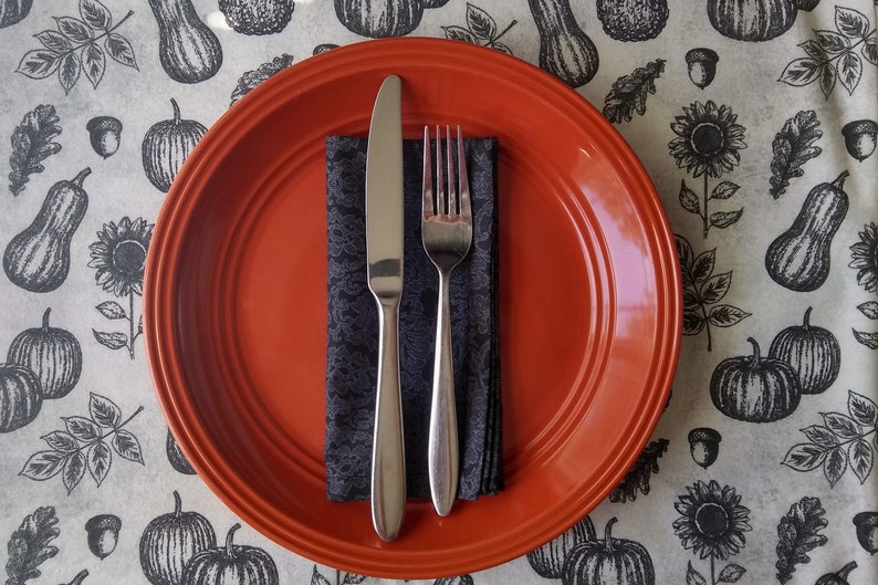 Set of 4 cotton napkins choose cocktail size to formal dinner Etsy