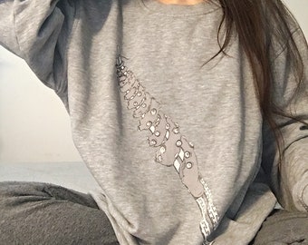 Krake mit Stäbchen - Sweatshirts