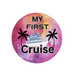 My First Cruise Shirt PNG: Family Vacation Design (Digital Download)