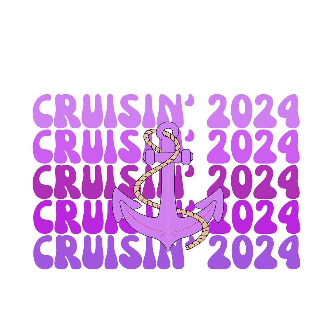 Cruisin' 2024 PNG, Cruise Vacation 2024, Cruise Ship PNG, Cruise Shop