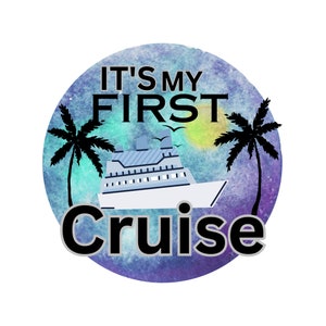 My First Cruise Shirt PNG: Family Matching Design (Digital Download)