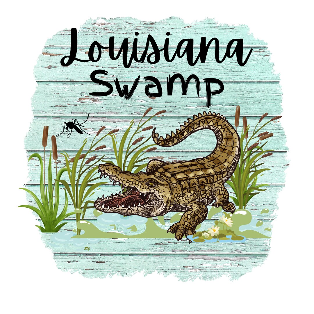 Louisiana Yard Dog Png/alligator PNG Etsy