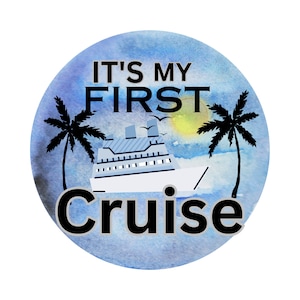 First Cruise PNG: Family Vacation Shirt Design (Digital Download)