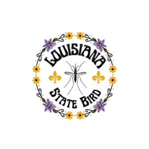 Louisiana State Bird, Louisiana PNG, Louisiana Sublimation Design