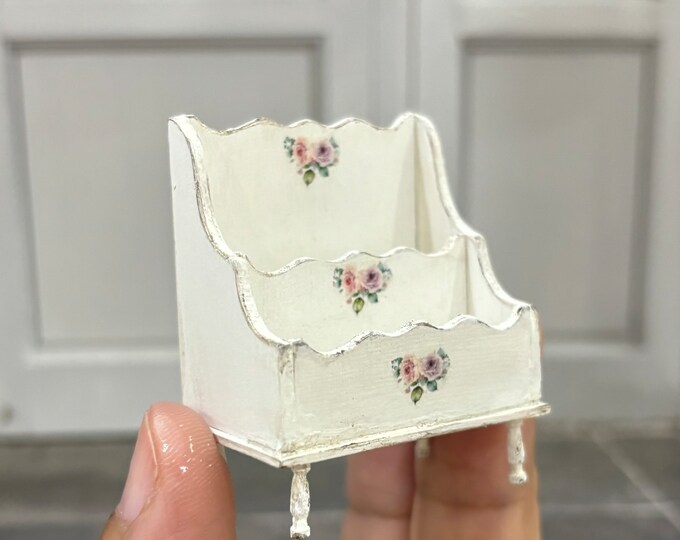 Dollhouse Miniature Magazine Rack 1:12 Scale - Etsy
