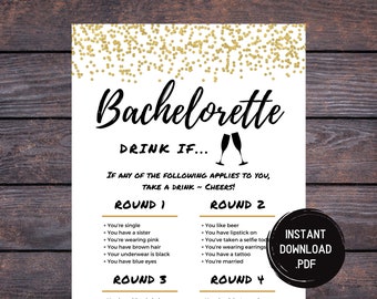 Bachelorette Party Games, Bachelorette Games, Drinking Games, Bachelorette Games Funny, Bachelorette Games Printable, Download, Dirty Games