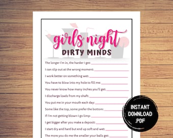 Girls Night Game Girls Night in Game '00s Trivia Game - Etsy