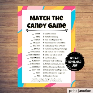 Candy Match-spel, logeerspelletjes, virtuele gezelschapsspellen, zoomspellen, match The Candy-spel, gezelschapsspellen voor volwassenen, direct downloaden