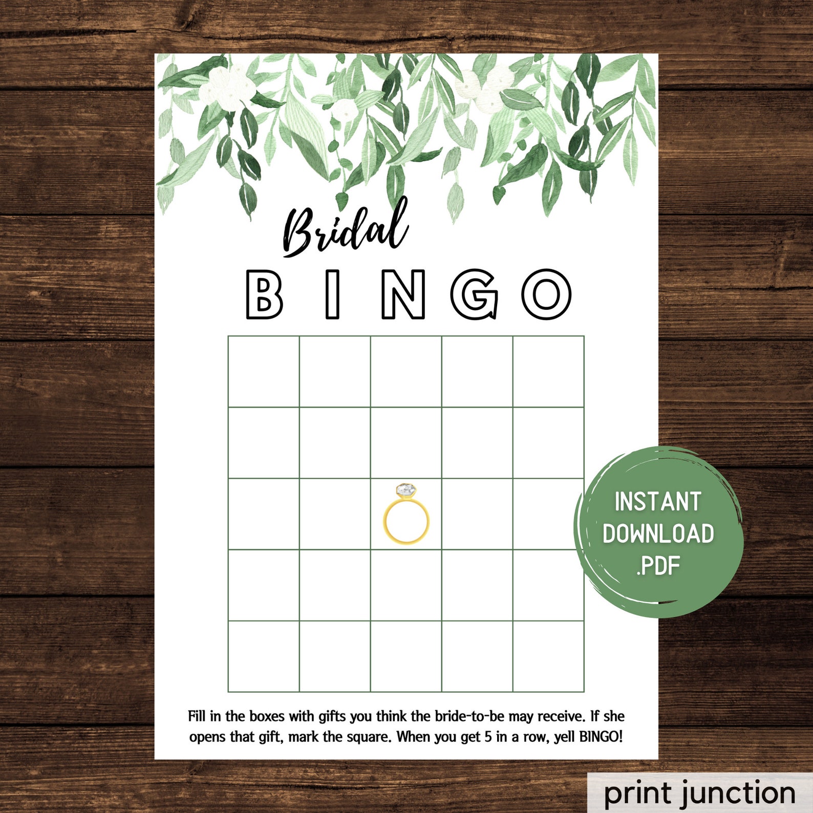 Virtual Bridal Shower Games Zoom Bridal Shower Games Spring Etsy