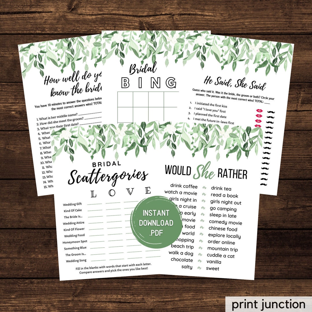 Virtual Bridal Shower Games, Zoom Bridal Shower Games, Spring Bridal