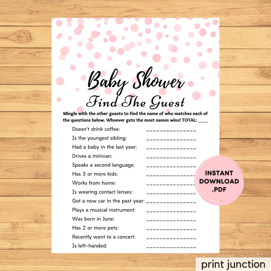 Virtual Baby Shower Baby Shower Bingo Baby Bingo Printable Etsy Canada
