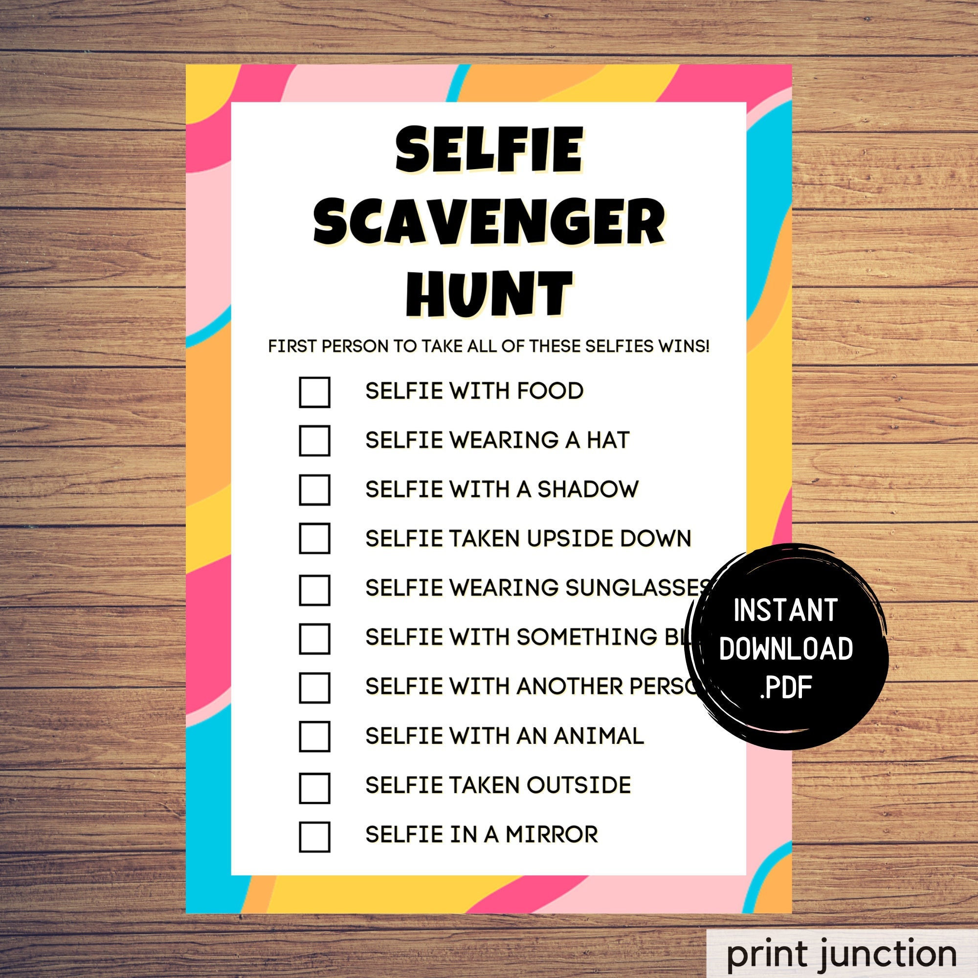 SPYvenger Scavenger Hunt Game