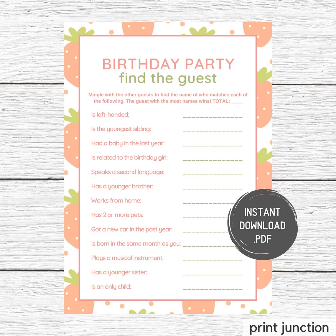 First Birthday Party Games 1st Birthday Games Find The Etsy First Birthday Party Games 1st Birthday Games Find The Etsy