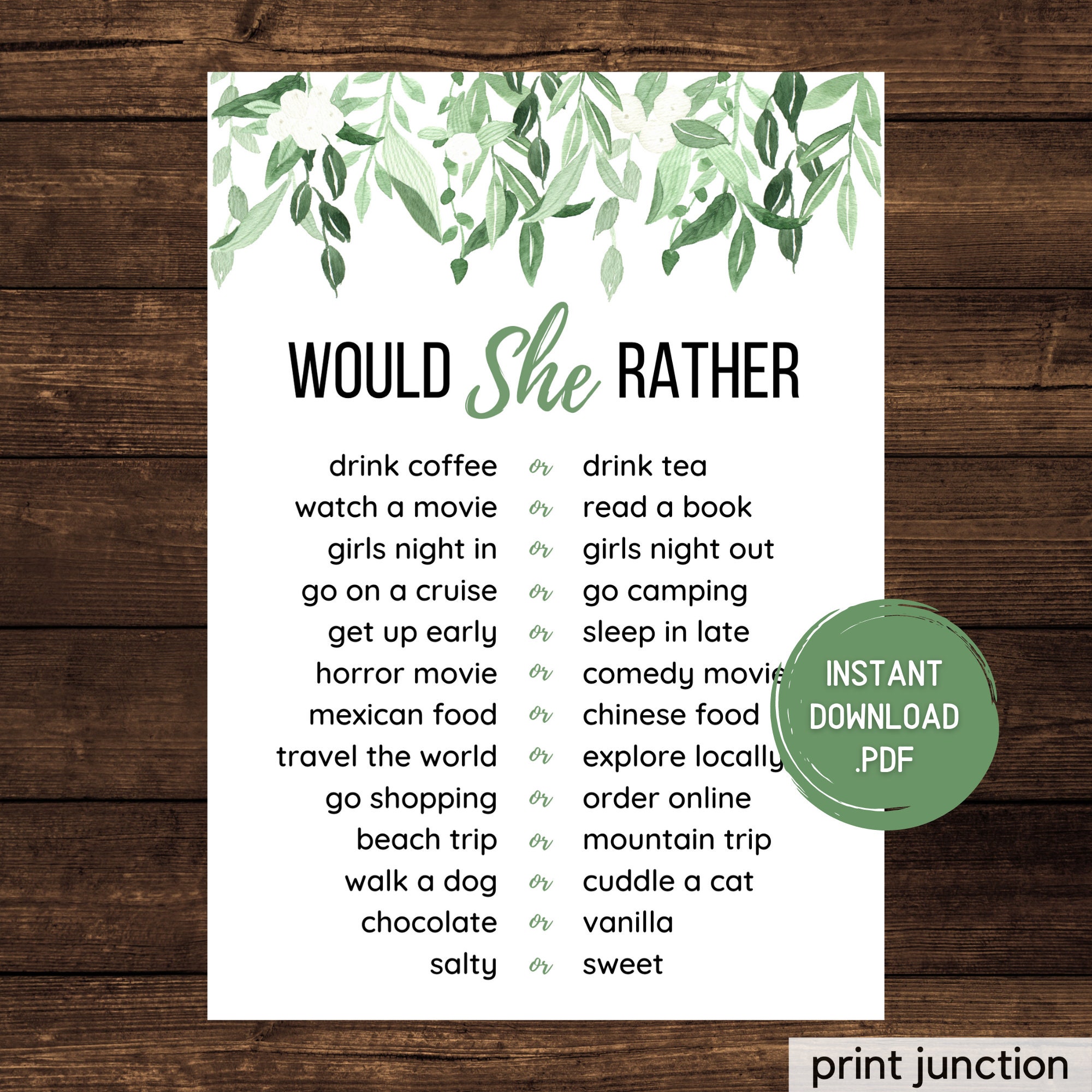 Virtual Bridal Shower Games Zoom Bridal Shower Games Spring Etsy