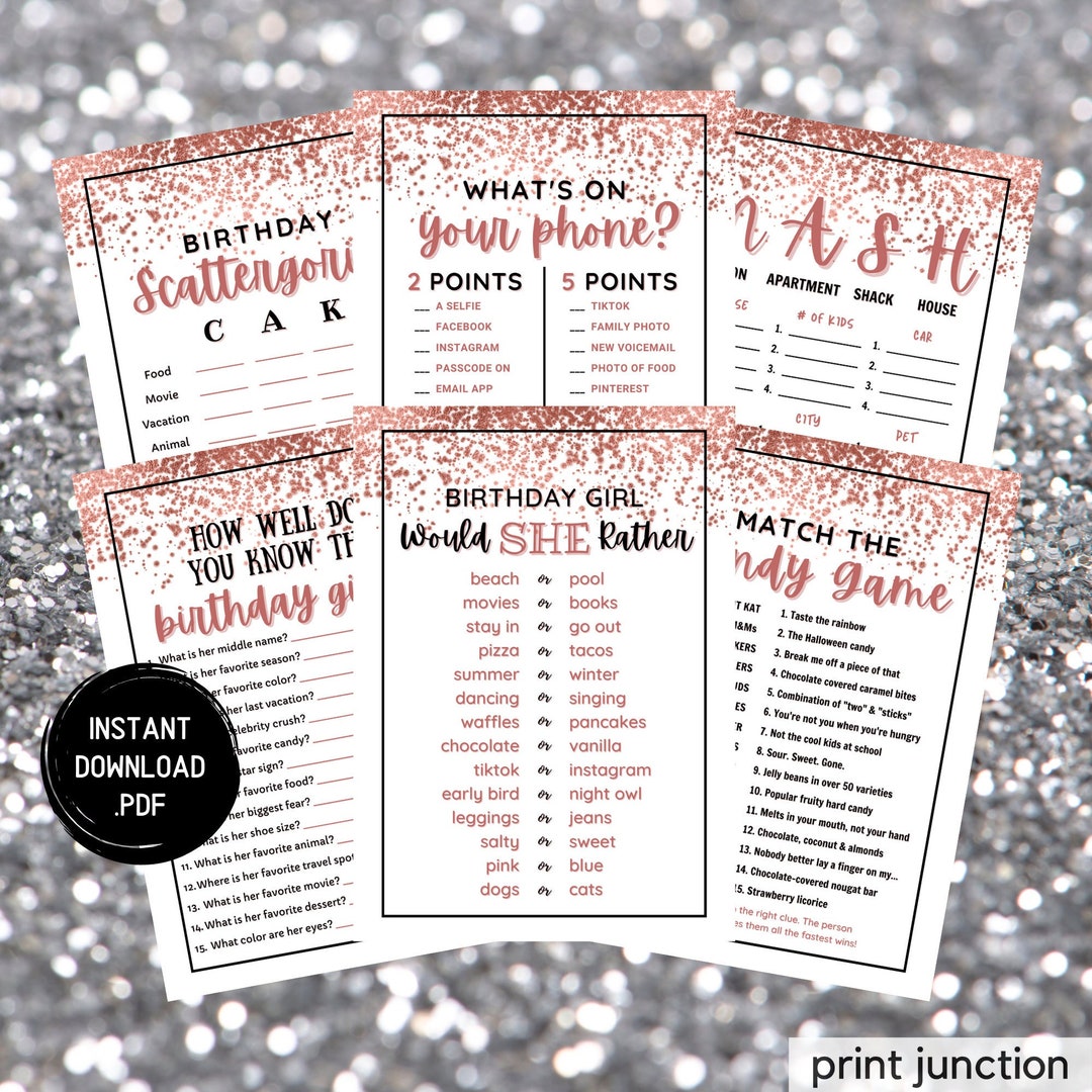 Teen Birthday Party Games, Teen Birthday Games, Girls Birthday, Preteen