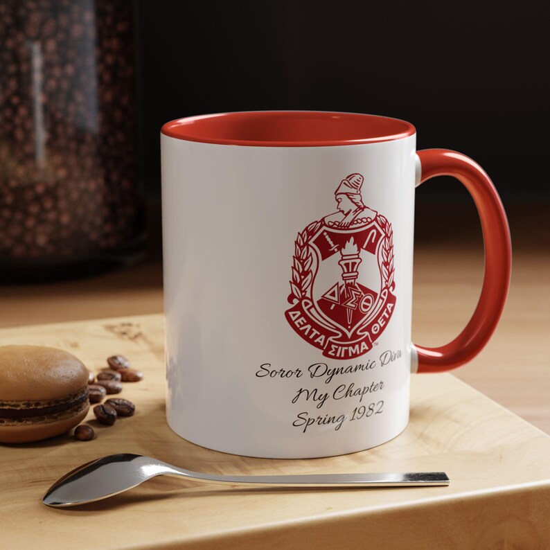 Personalized Delta Sigma Theta Mug 11oz or 15oz Delta Sigma Theta Gifts