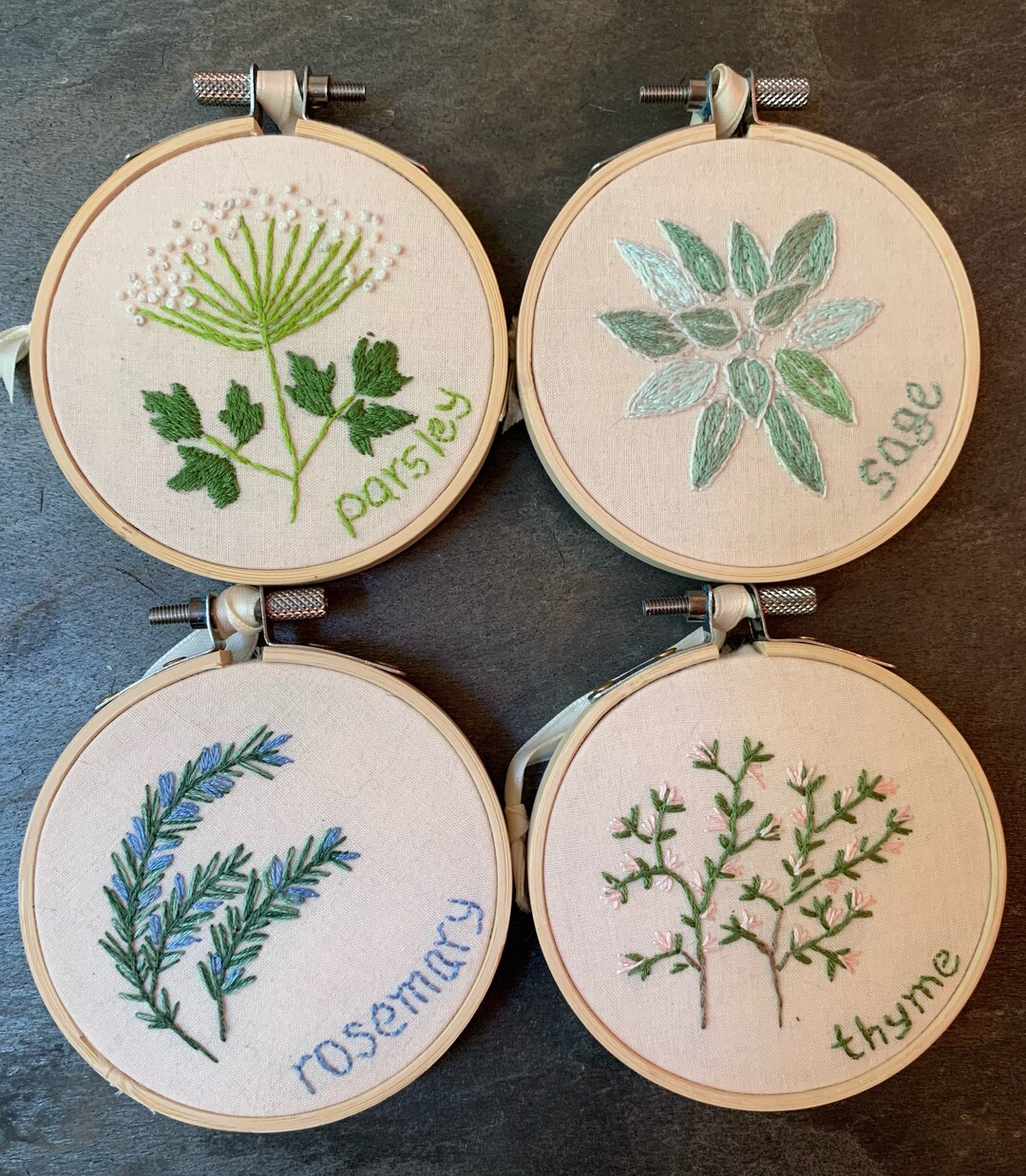 Scarborough Fair Embroidery Collection Etsy