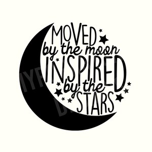Moon Svg, Witch Svg, Witchy Svg, Magic Svg, Mystical Svg, Mystic Moon Svg, Gothic Svg, Crescent Moon Svg, Celestial Svg, Celestial Svg files