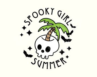 Halloween Summer, Goth Svg, Gothic Svg, Goth girl Svg, Spooky Summer, Goth Summer, Spooky Girl, Dark Humor Svg,Summer Svg,Popular Summer Png