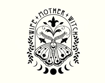 Witch Svg, Witch Png, Witchy Svg, Witchy Png, Witchy Mama, Witchy Vibes Png, Magic Svg, Witchy Mom, Halloween Witch Svg, Goth Svg,Gothic Svg