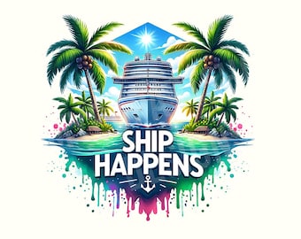 Cruise Png, Funny Png, Cruise ship clipart, Digital Download, Sublimation