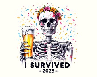 Funny Skeleton New Years Png, 2026, 2026 Png, Funny Png, Skeleton Png, Happy new year Png, Happy new year shirt, Digital Download, New Years