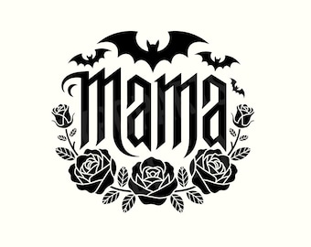Spooky mama Png, Goth, Gothic,Mom Png,Mama Png,Mama Shirt,Mom Shirt,Halloween shirt for Mom,Halloween Png,Halloween Clipart,Digital Download