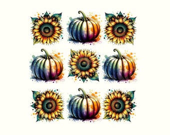 Fall Png, Sunflower Png, Sunflower Shirt, Sunflower Clipart, Fall Png designs, Pumpkin Png, Pumpkin Shirt, Fall Clipart, Digital Download