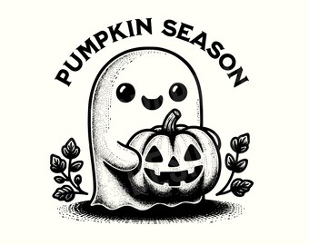 Pompoenseizoen png, pompoen png, spook png, spookshirt, Halloween png, halloweenshirt, herfst png, digitale download, herfst png-ontwerpen, herfstshirt