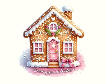 Christmas Png, Gingerbread Png, Gingerbread shirt, Gingerbread clipart, Digital Download, Cute Christmas Png, Gingerbread House,Coquette Png