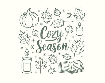 Cozy Season Png, Cozy Season Shirt, Fall Png, Fall Clipart,Autumn Clipart,Digital Download,Fall Png designs,Fall Shirt,Cozy,Fall Sublimation
