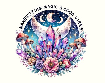 Witch Png, Witches Png,Witch Shirt,Good Vibes Png,Mushroom Png,Magical,Motivational,Motivational Shirt,Inspirational quotes,Digital Download