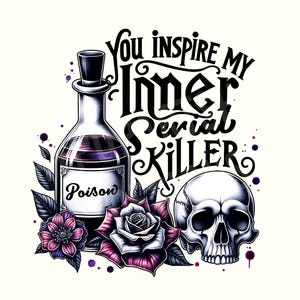 Dark humor Png, Dark humor shirt, Dark Png, Goth Png, Gothic Png, Gothic vector, Dark humor gifts, Snarky Png, Serial killers, Horror Png