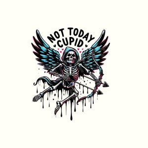 Valentine Png, Anti Valentine Png, Funny Valentine&#39;s Png, Valentine&#39;s Day, Sublimation Design, Digital Design, Skeleton Png, Valentines Png