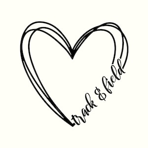 Track Svg, Track Png, Track and Field, Track and Field Svg, Track Mom Svg, Track and Field Mom, Track clipart, Sports Heart Svg, Running Svg