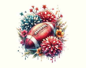 Football Cheer Clipart, football Png, football maman Png, cheer Png, cheer maman Png, cheer, football, match de football Png, Sport, téléchargement numérique