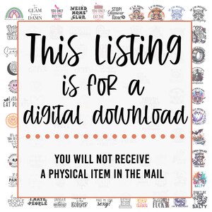 K&ouml;nnte beinhalten: Ein wei&szlig;er Hintergrund mit schwarzem Text, der lautet: "Diese Liste ist f&uuml;r einen digitalen Download. Sie erhalten keinen physischen Artikel per Post."