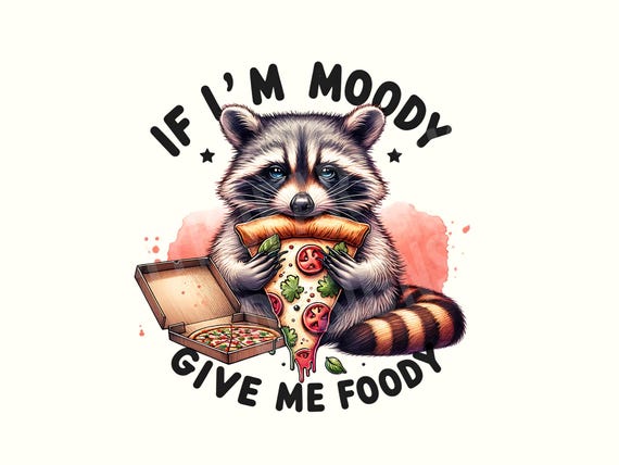 Funny raccoon Png, Raccoon Png, Raccoon Sublimation, Cute raccoon Png, Moody Png, Funny kid Png, Snarky Png, Funny girl Png, Funny woman Png