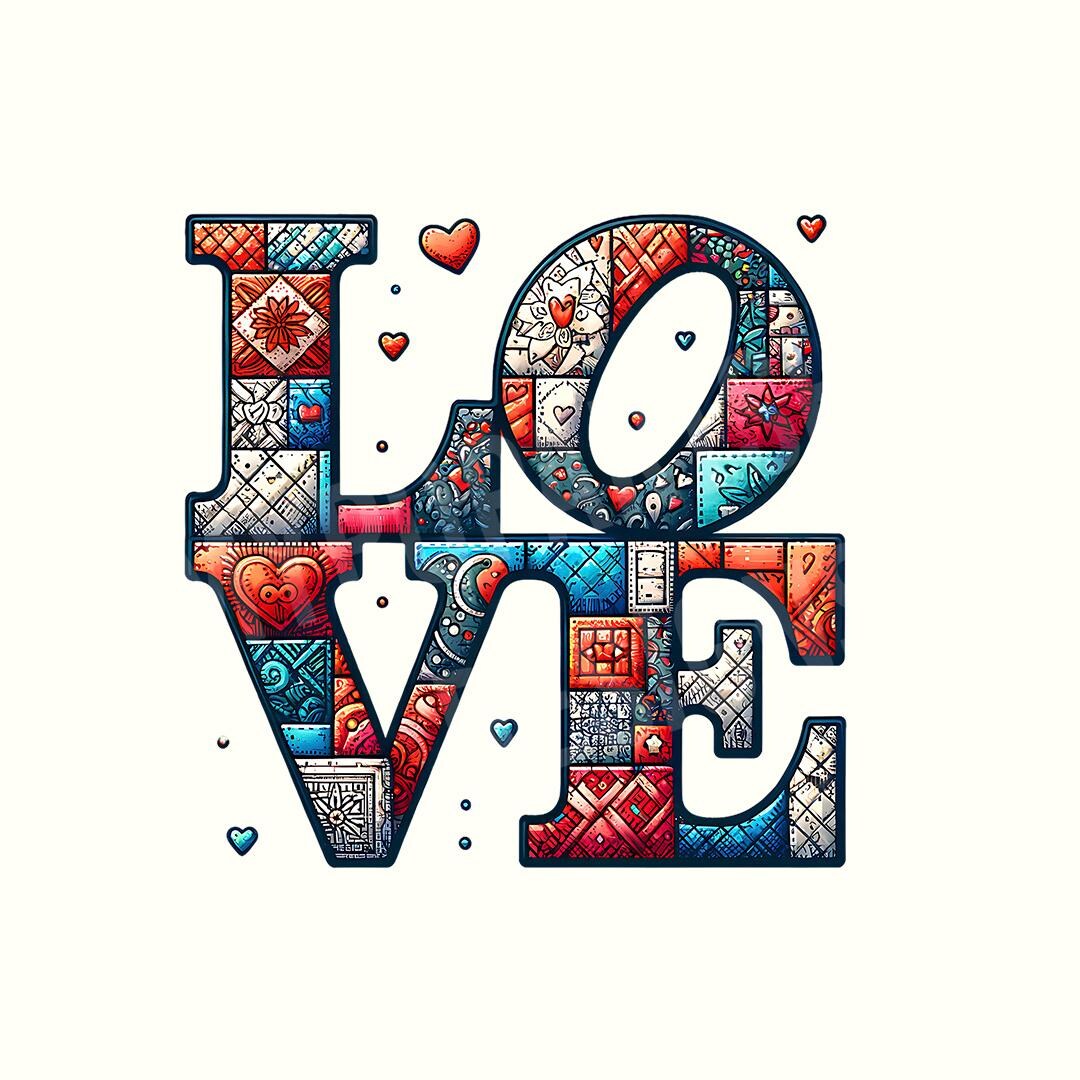 Valentine's Day Love Png Sublimation Design Download, Love Valentine ...