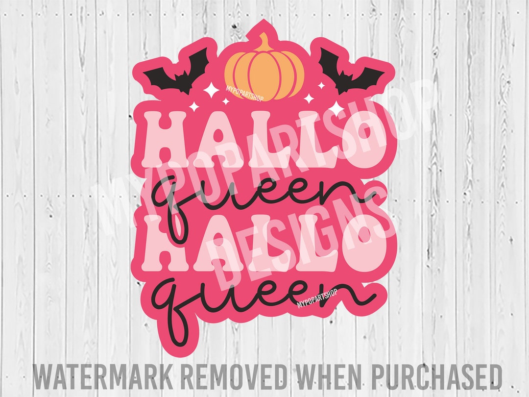 Halloween Queen SVG, PNG, JPG, EPS, PDF Files for Cricut or Silhouette