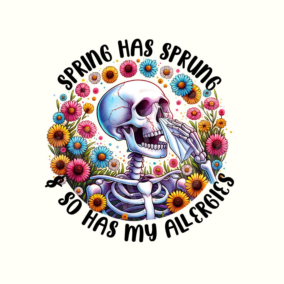 Spring Png, Spring Clipart, Skeleton, Skeleton Shirt, Funny Png, Funny ...