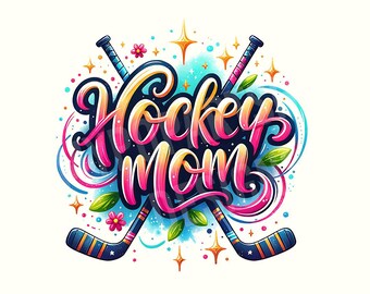Hockey Png, Hockey Mom, Hockey Mom Png, Sports Mom Png, Game day Png, Sport, Digital Download, Hockey shirt, Hockey, Coffee Png