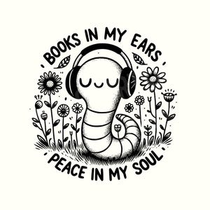 Book png, Audio Book, Audiobook Png, Audiobook, Funny Png, Digital Download, Bookish, Book Lover, Book Lover Png,Book Shirt,Book lover shirt