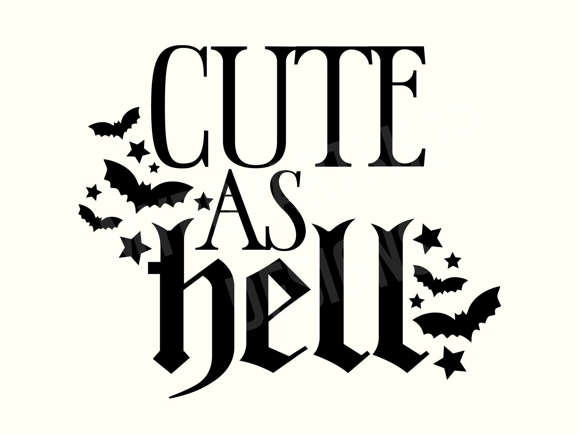 Cute as Hell Svg, Hell Svg, Dark Humor Svg, Goth Svg, Gothic Svg, Gothic  Sayings, Cute Svg, Goth Baby Svg, Goth Mom Svg,kid Svg - Etsy Sweden, image size:2000x1500